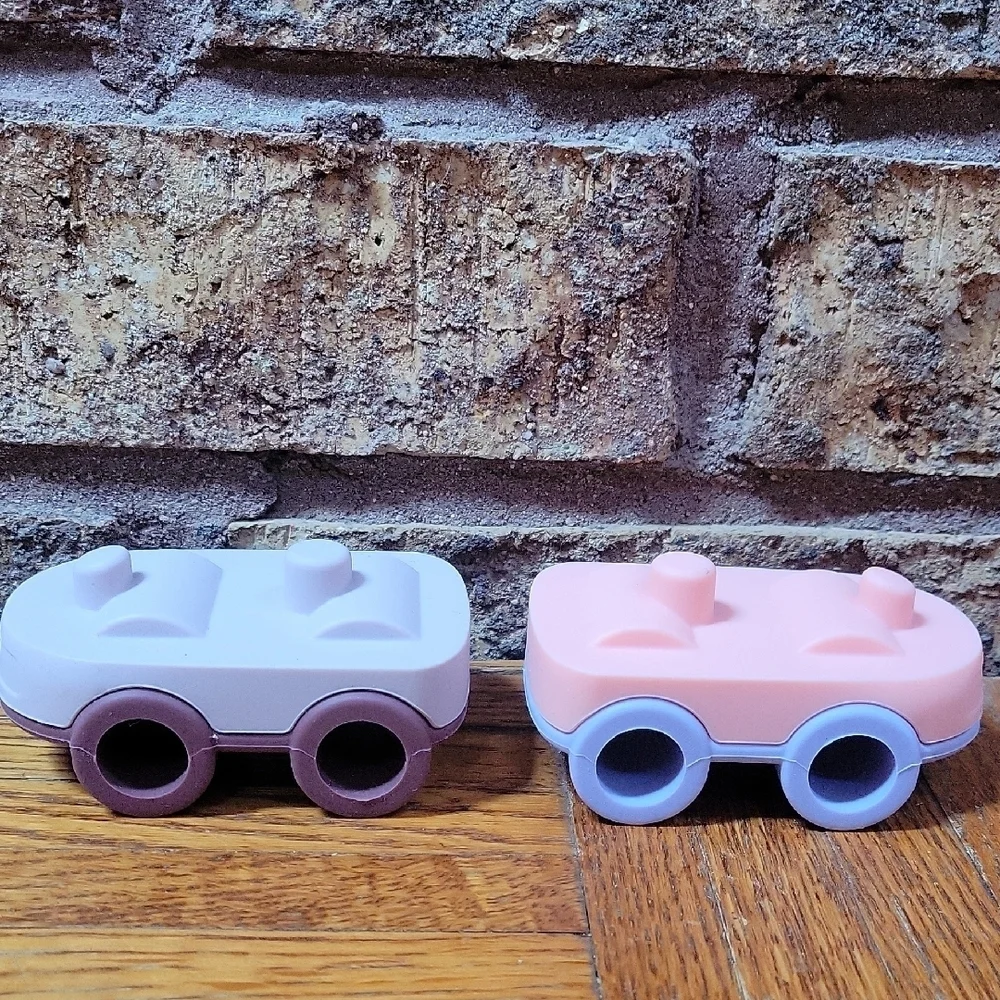 Elbebe Colorful Building Block Stackable Toy Cars NEW IN BOX